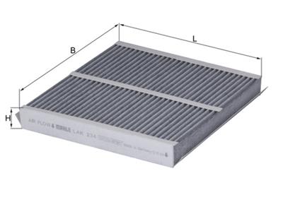 MAHLE ORIGINAL LAK 234 Číslo výrobce: 76831937. EAN: 4009026505885.