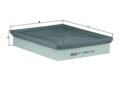 MAHLE ORIGINAL LX 2048 Číslo výrobce: 70360358. EAN: 4009026601730.