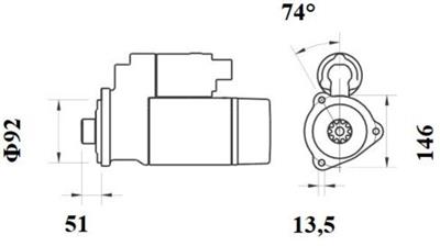 MAHLE ORIGINAL MS 890 Číslo výrobce: 11139177. EAN: 3838922366402.