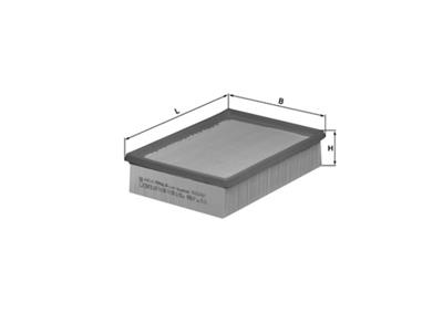 MAHLE ORIGINAL LX 343 Číslo výrobce: 77479900. EAN: 4009026001530.