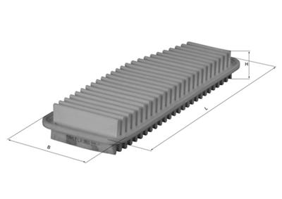 MAHLE ORIGINAL LX 1611 Číslo výrobce: 76679815. EAN: 4009026409985.