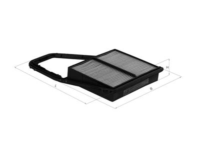 MAHLE ORIGINAL LX 1689 Číslo výrobce: 76831622. EAN: 4009026503904.