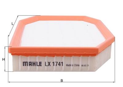 MAHLE ORIGINAL LX 1741 Číslo výrobce: 70515801. EAN: 4009026729854.