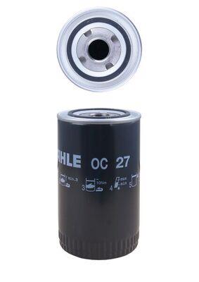 MAHLE ORIGINAL OC 27 Číslo výrobce: 72013258. EAN: 4009026010914.
