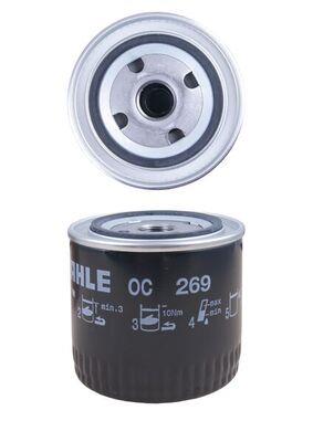 MAHLE ORIGINAL OC 269 Číslo výrobce: 79689886. EAN: 4009026084106.