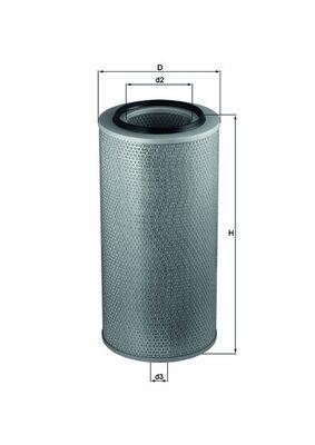MAHLE ORIGINAL LX 271 Číslo výrobce: 72007425. EAN: 4009026026816.