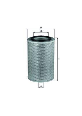 MAHLE ORIGINAL LX 345 Číslo výrobce: 78606246. EAN: 4009026009666.