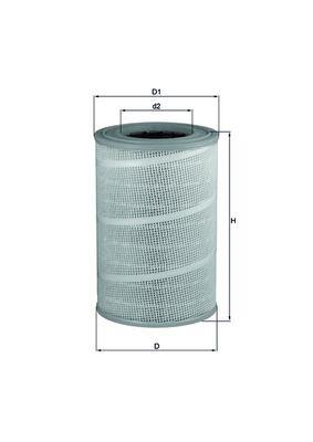 MAHLE ORIGINAL LX 713 Číslo výrobce: 79689787. EAN: 4009026084021.