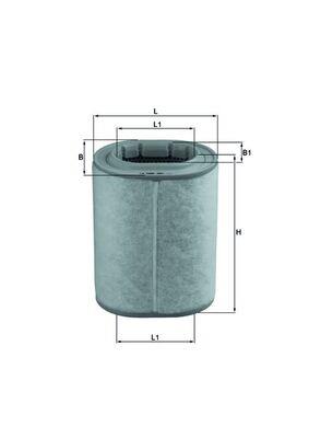 MAHLE ORIGINAL LX 1460 Číslo výrobce: 76610950. EAN: 4009026403709.