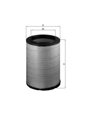 MAHLE ORIGINAL LX 1600 Číslo výrobce: 70360333. EAN: 4009026601167.