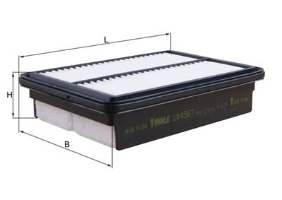 MAHLE ORIGINAL LX 4567 Číslo výrobce: 72474993. EAN: 4057635007955.