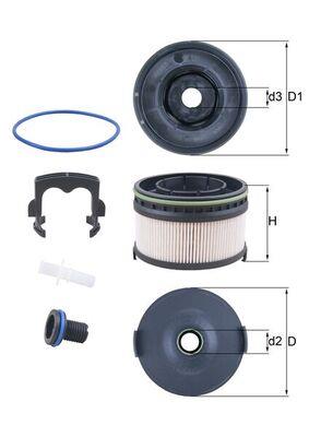 MAHLE ORIGINAL KX 568KIT Číslo výrobce: 72479887. EAN: 4057635010085.