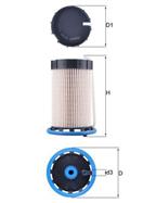 MAHLE ORIGINAL KX 592