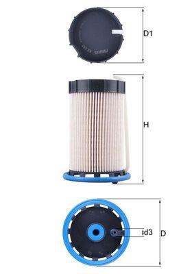 MAHLE ORIGINAL KX 592 Číslo výrobce: 72492930. EAN: 4057635165198.