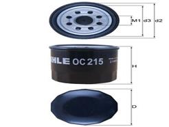 MAHLE ORIGINAL OC 215