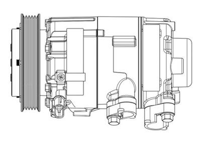 MAHLE ORIGINAL ACP 629 000P Číslo výrobce: 8FK 351 008-061. EAN: 4057635030601.