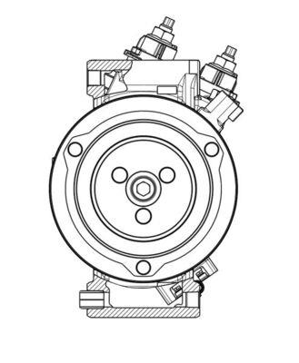 MAHLE ORIGINAL ACP 654 000P Číslo výrobce: 8FK 351 009-471. EAN: 4057635030854.