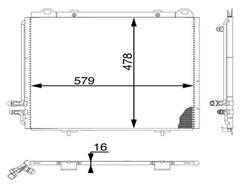 MAHLE ORIGINAL AC 196 000S
