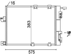 MAHLE ORIGINAL AC 339 000S