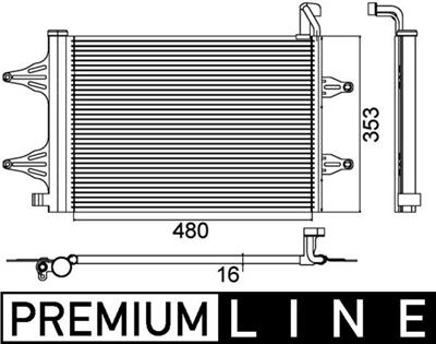 MAHLE ORIGINAL AC 359 000P Číslo výrobce: 351301531. EAN: 4057635021739.