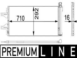 MAHLE ORIGINAL AC 368 000P