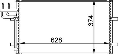 MAHLE ORIGINAL AC 374 000P Číslo výrobce: 351301731. EAN: 4057635021999.