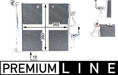 MAHLE ORIGINAL AC 376 000P Číslo výrobce: 351301751. EAN: 4057635022026.