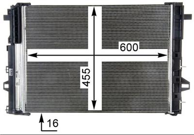 MAHLE ORIGINAL AC 446 000P Číslo výrobce: 351303281. EAN: 4057635023023.