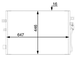 MAHLE ORIGINAL AC 46 000S