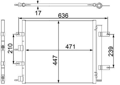 MAHLE ORIGINAL AC 481 000S Číslo výrobce: 351304181. EAN: 4057635023528.