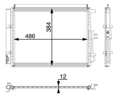 MAHLE ORIGINAL AC 49 000P Číslo výrobce: 351005431. EAN: 4057635018081.