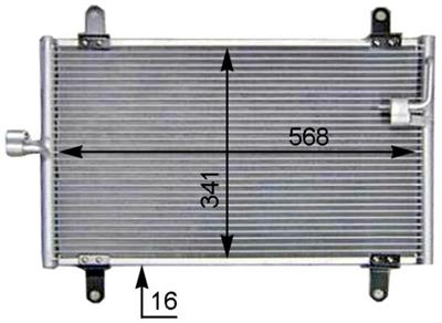 MAHLE ORIGINAL AC 514 000S Číslo výrobce: 351305211. EAN: 4057635023948.