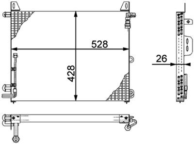 MAHLE ORIGINAL AC 656 000P Číslo výrobce: 351317181. EAN: 4057635025317.