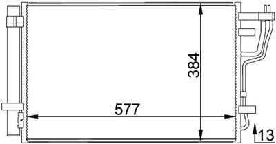 MAHLE ORIGINAL AC 697 000P Číslo výrobce: 8FC 351 318-441. EAN: 4057635025829.