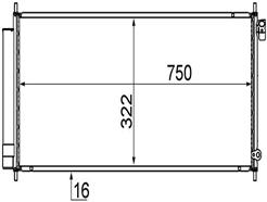 MAHLE ORIGINAL AC 717 000S
