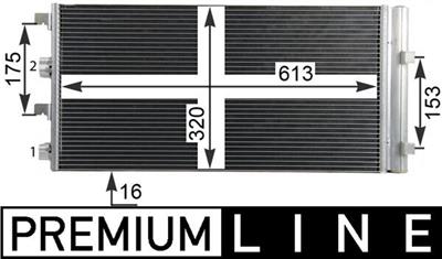 MAHLE ORIGINAL AC 724 000P Číslo výrobce: 351319291. EAN: 4057635026116.