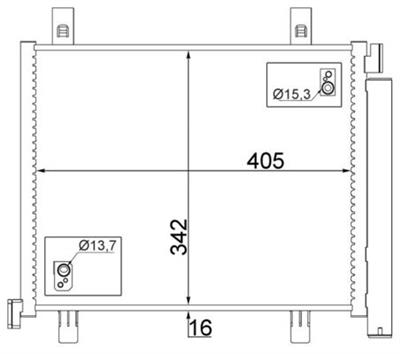 MAHLE ORIGINAL AC 747 000S Číslo výrobce: 351319604. EAN: 4057635026307.