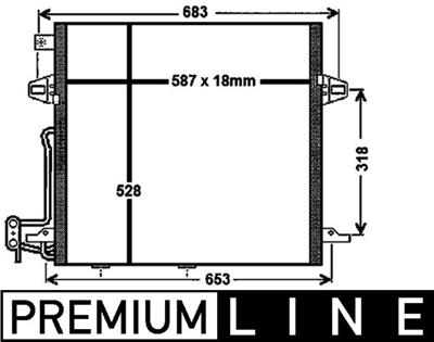 MAHLE ORIGINAL AC 756 000P Číslo výrobce: 351330611. EAN: 4057635026406.