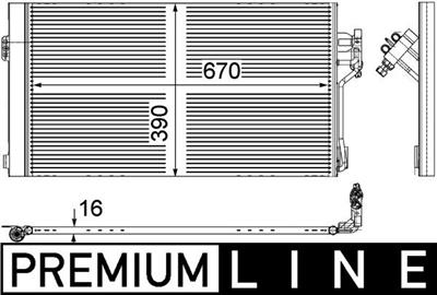 MAHLE ORIGINAL AC 761 000P Číslo výrobce: 351343001. EAN: 4057635026437.