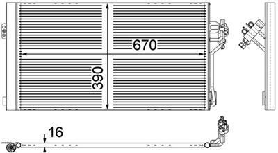 MAHLE ORIGINAL AC 762 000P Číslo výrobce: 351343011. EAN: 4057635026451.