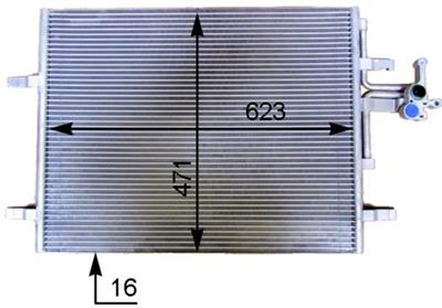 MAHLE ORIGINAL AC 775 000S Číslo výrobce: 351343141. EAN: 4057635026628.