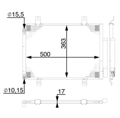 MAHLE ORIGINAL AC 77 000S Číslo výrobce: 351008674.
