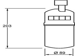 MAHLE ORIGINAL AD 275 000S