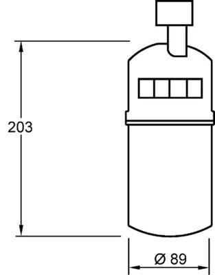 MAHLE ORIGINAL AD 275 000S Číslo výrobce: 351335041. EAN: 4057635043595.