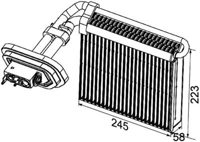 MAHLE ORIGINAL AE 99 000P Číslo výrobce: 351330791. EAN: 4057635044516.
