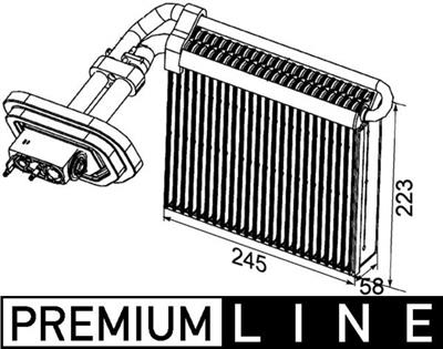 MAHLE ORIGINAL AE 99 000P Číslo výrobce: 351330791. EAN: 4057635044516.