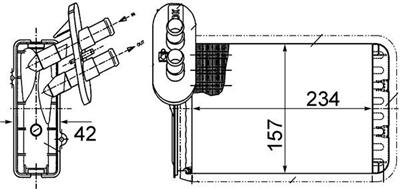 MAHLE ORIGINAL AH 164 000S Číslo výrobce: 351313451. EAN: 4057635046602.