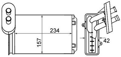 MAHLE ORIGINAL AH 19 000S Číslo výrobce: 351001611. EAN: 4057635045131.