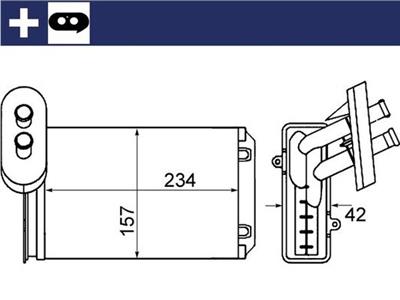 MAHLE ORIGINAL AH 19 000S Číslo výrobce: 351001611. EAN: 4057635045131.