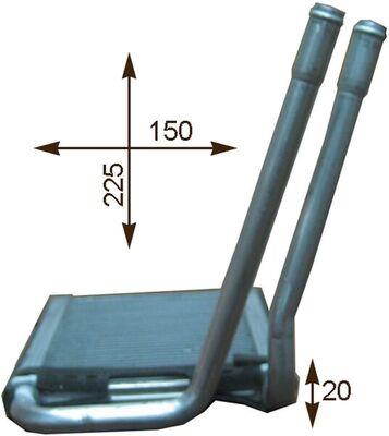 MAHLE ORIGINAL AH 202 000P Číslo výrobce: 8FH 351 315-681. EAN: 4057635047029.